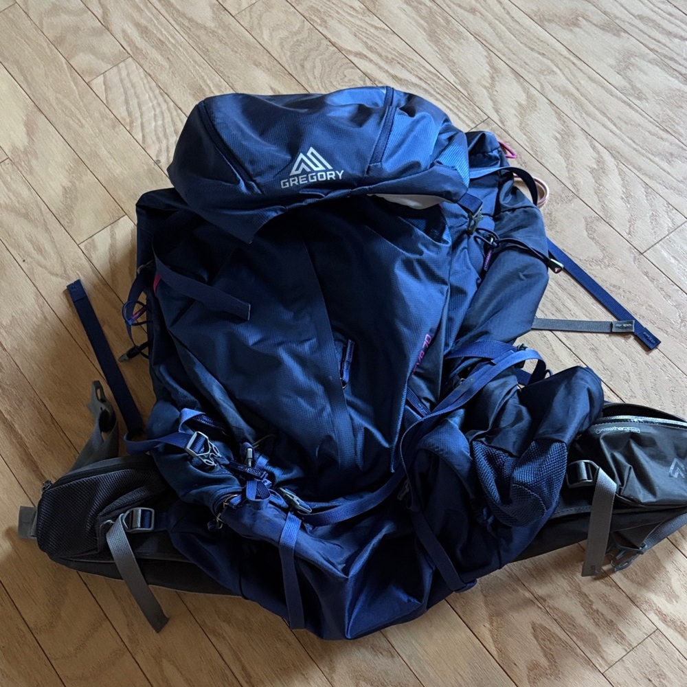 Gregory Women's Deva 70L Egyptian Blue Technical Hiking Backpack